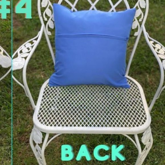 HANDMADE PILLOW COVER WITH ZIPPER | HOME DECOR | THROW PILLOW COVER - Picture 2 of 2